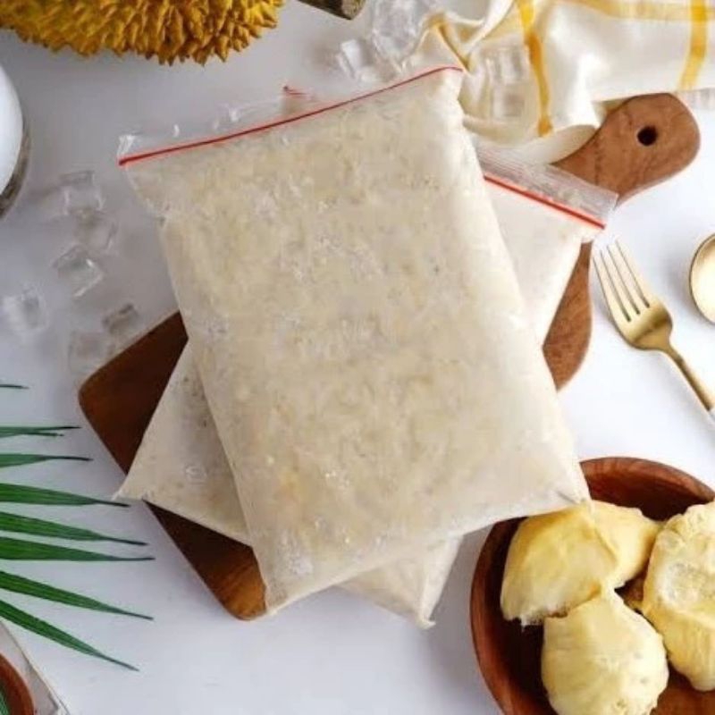 

Daging durian Medan 1kg