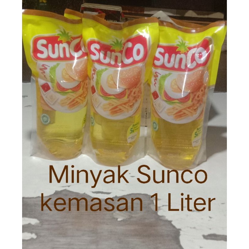 

Minyak goreng sunco 1liter