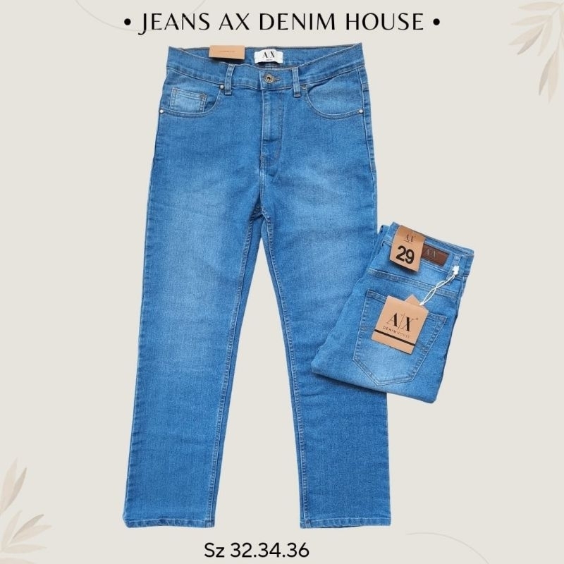 Celana Jeans Pria AX Denim House
