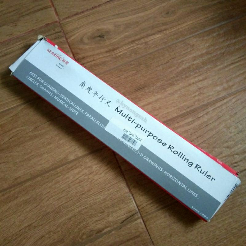 

Jual Kearing 30CM Multi-purpose Rolling Ruler Plastic Protractor Scale (masih baru)
