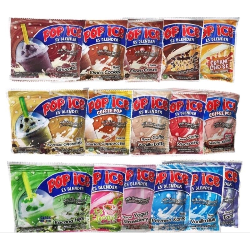 

POP ICE 1rtg isi 10 sachet (Baca deskripsi varian rasanya)