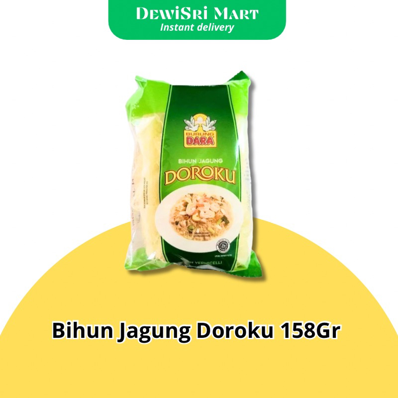 

Mie Bihun Jagung Doroku Burung Daraku 158gr - Dewi Sri Mart