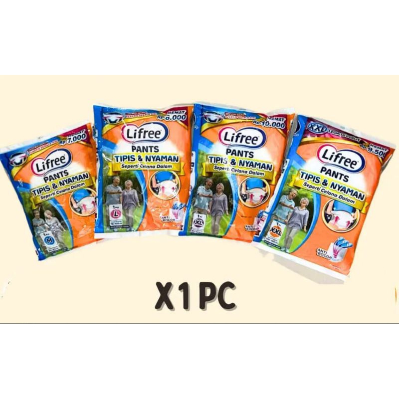 Lifree Pants Popok Celana Dewasa M | L | XL | XXL