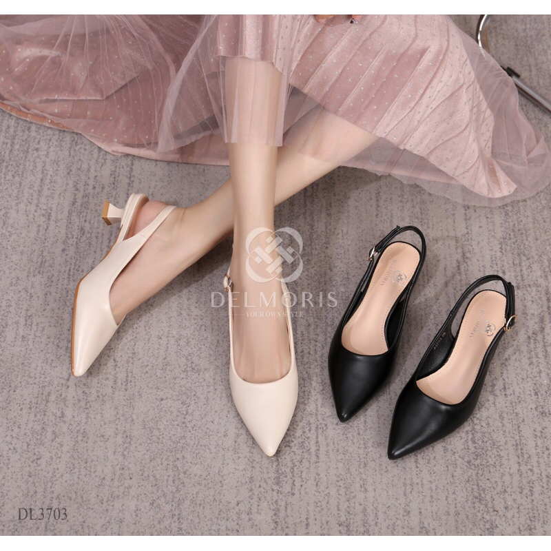 SEPATU HEELS DELMORIS VIRAYA SERIES DL3703