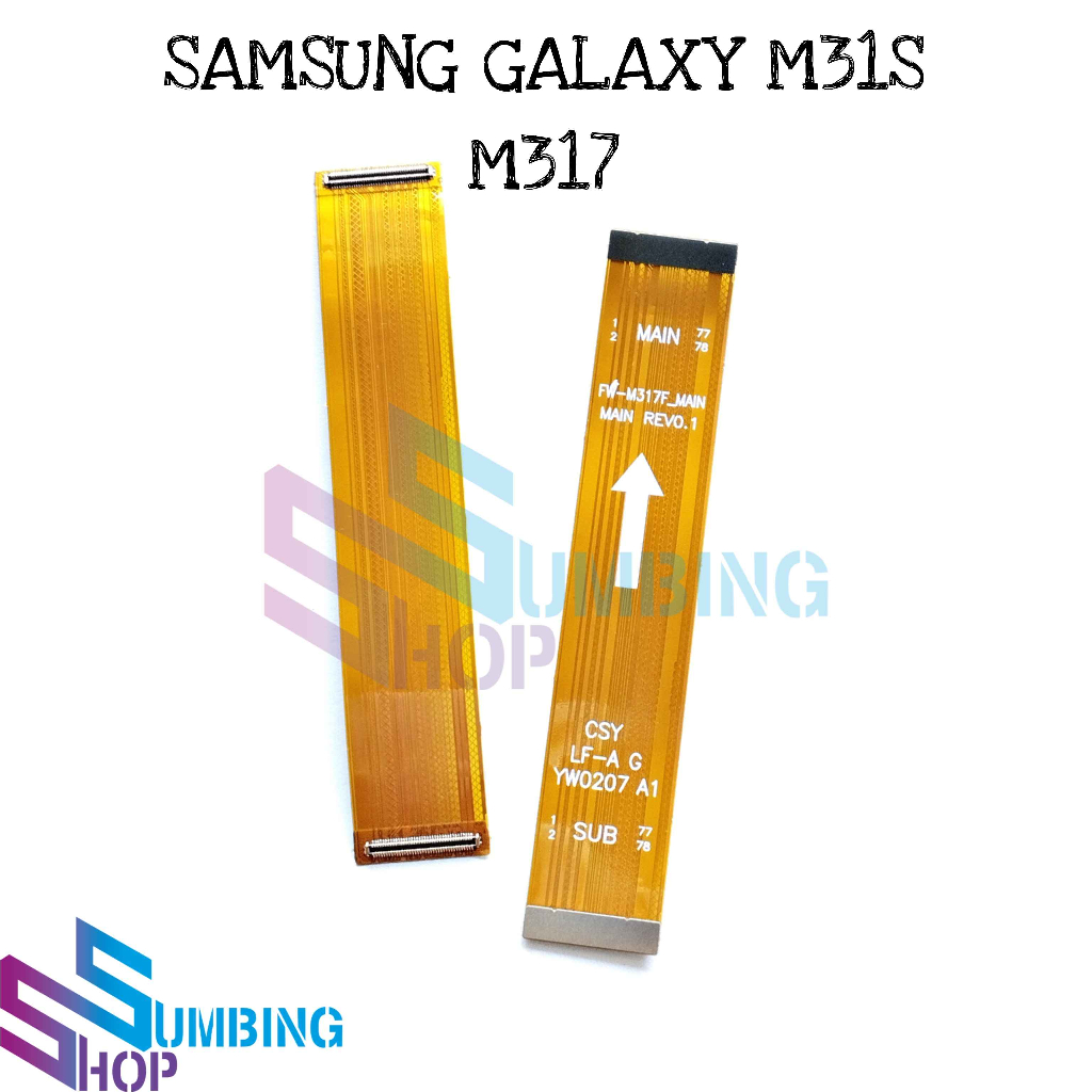 Flexible Ui Board Samsung M31s M317 Flexible Penghubung Mesin Konektor