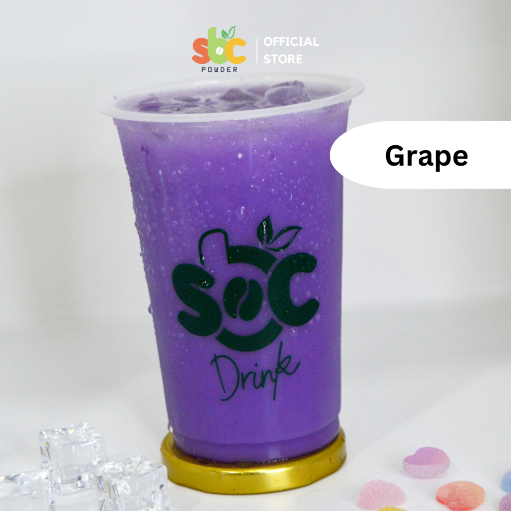 

SBC - Bubuk Minuman SBC Creamy Grape 500g / Powder Minuman Rasa Anggur / Bubuk Minuman Aneka Rasa