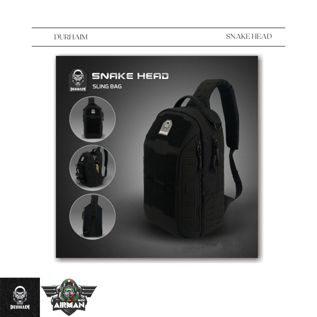Durhaim - Snake Head Bag