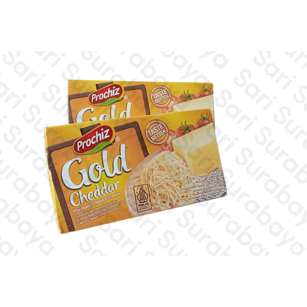 

Keju Prochiz Gold Cheddar 170 gr