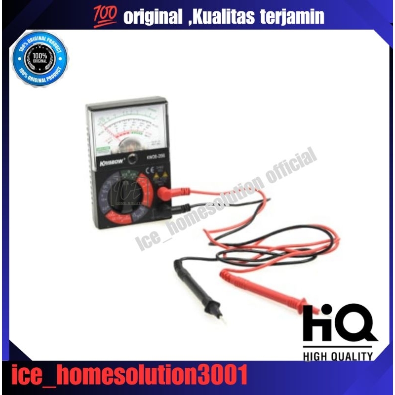 Alat Ukur Multimeter Analog (Kecil)/multimeter/alat ukur analog
