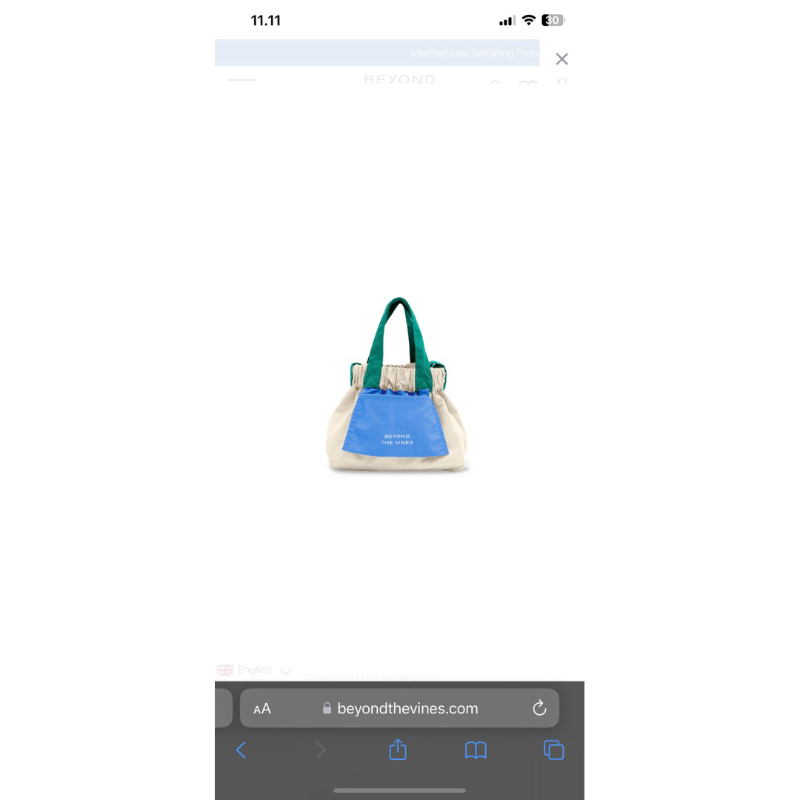 Colourblock Micro Dumpling Bag