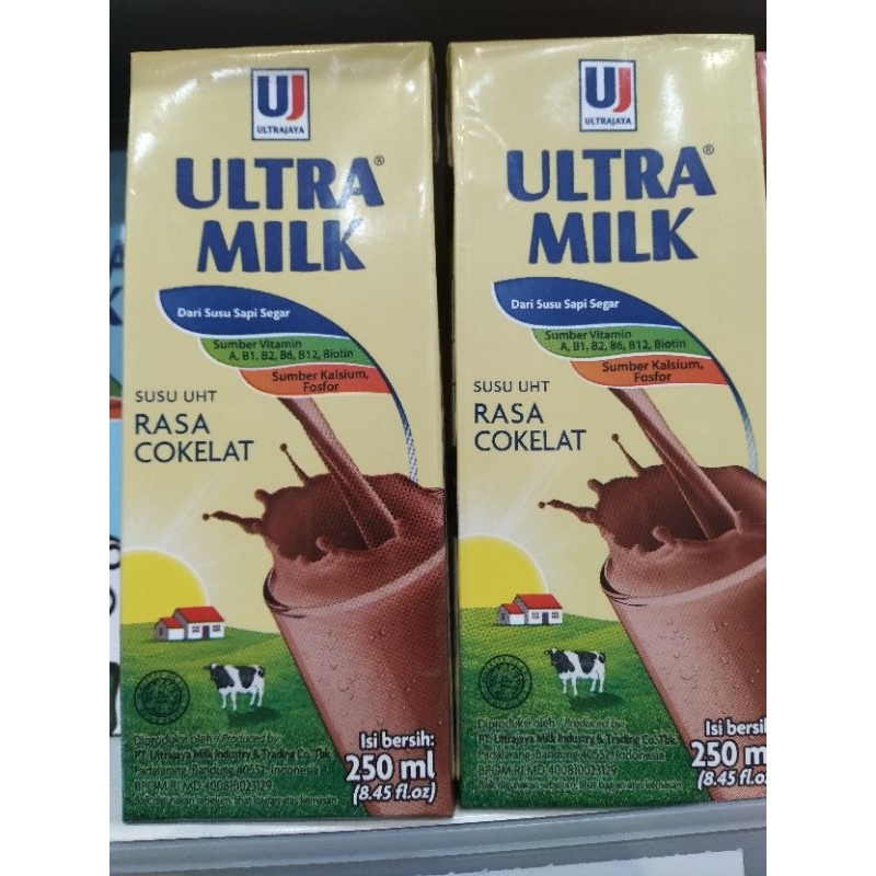 

Robinson Mart // Ultra Milk// Susu UHT Rasa Cokelat 250 ml