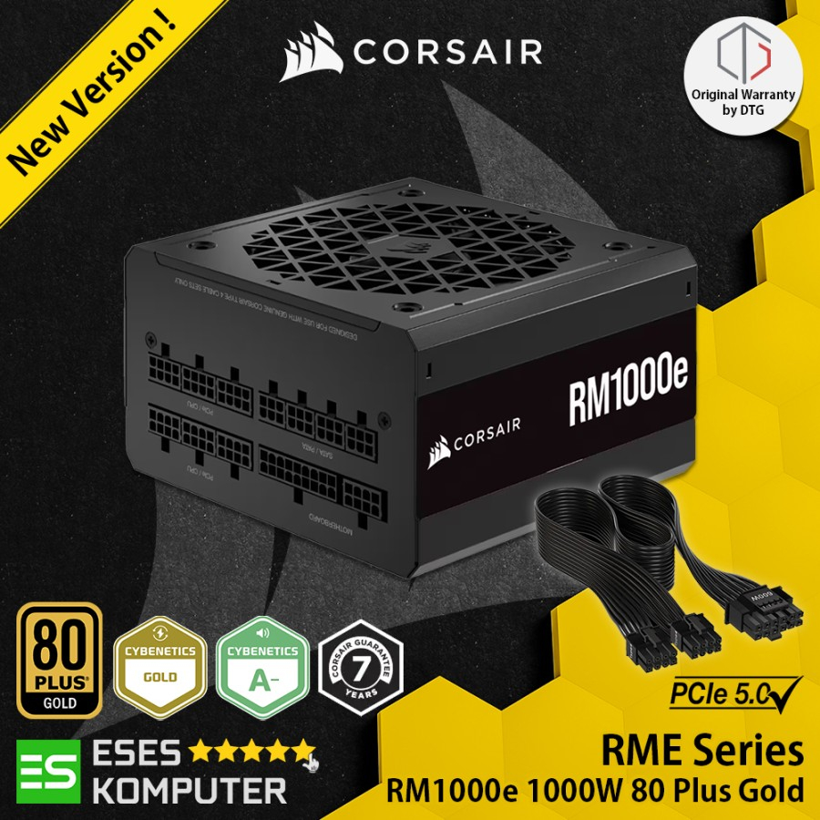 PSU Corsair RMe Series RM1000e 1000Watt 80 Plus Gold Fully Modular