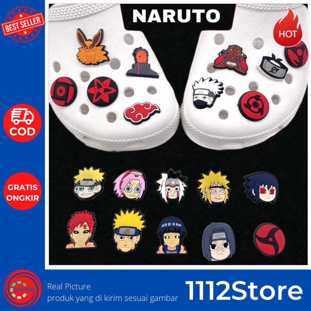 1112 Store crocs jibbitz designer Naruto- Aksesoris sendal