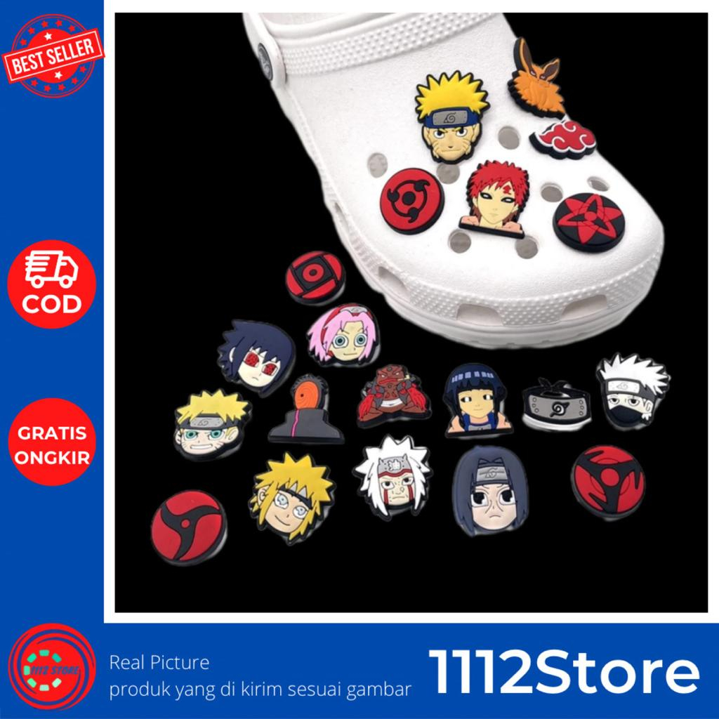 1112 Store crocs jibbitz designer Naruto- Aksesoris sendal