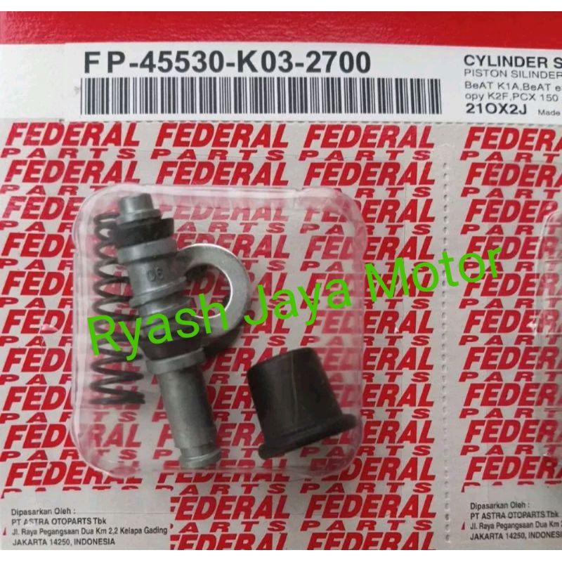 Seal master rem Federal parts for Pcx 150 new/Beat new 2019-2021/Beat Esp 2018-2021/Scoopy donat 2018-2021