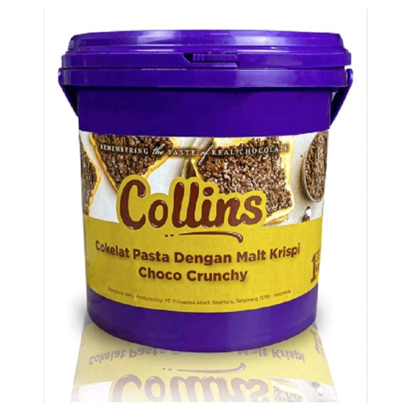 

COLLINS CHOCO CRUNCHY 1KG BARU