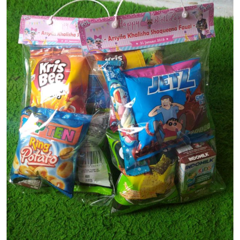 

Label Snack - Label Birthday 8K get 6pcs