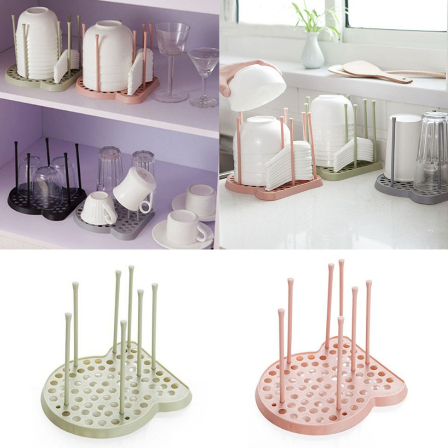 Rak mangkok piring gelas sendok pengering/tempat pengering mangkok gelas sendok/dish drainer