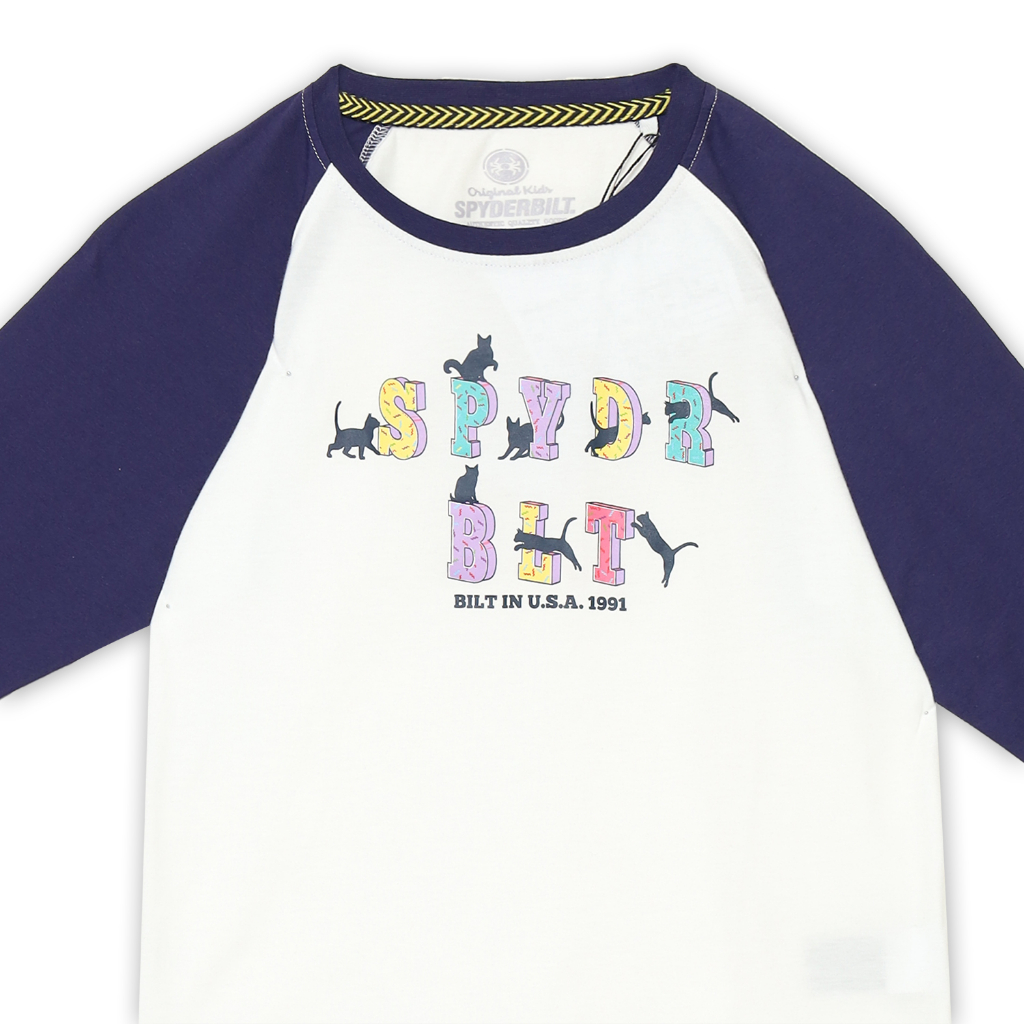 Spyderbilt Kaos Lengan Panjang Anak Anak Halley Planet Surf