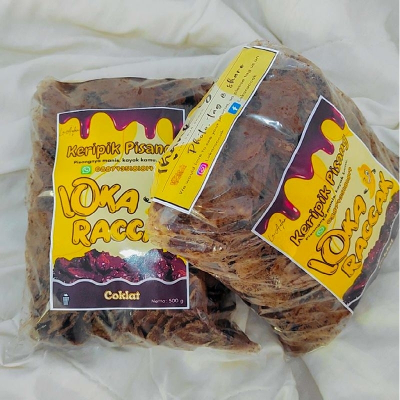 

KERIPIK PISANG COKLAT 2kg | LOKA RACCAK