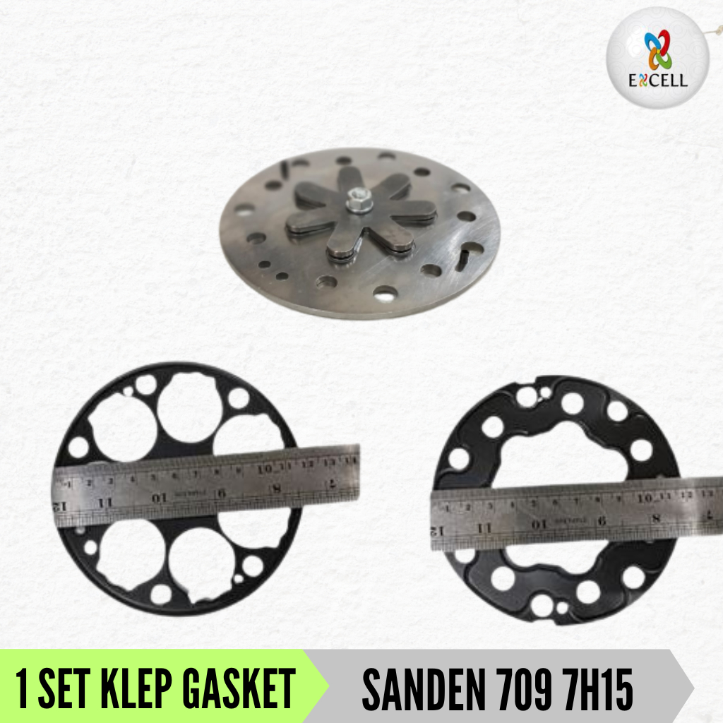 Klep Dan Gasket Compressor Kompresor Ac Mobil Sanden 709 7H15