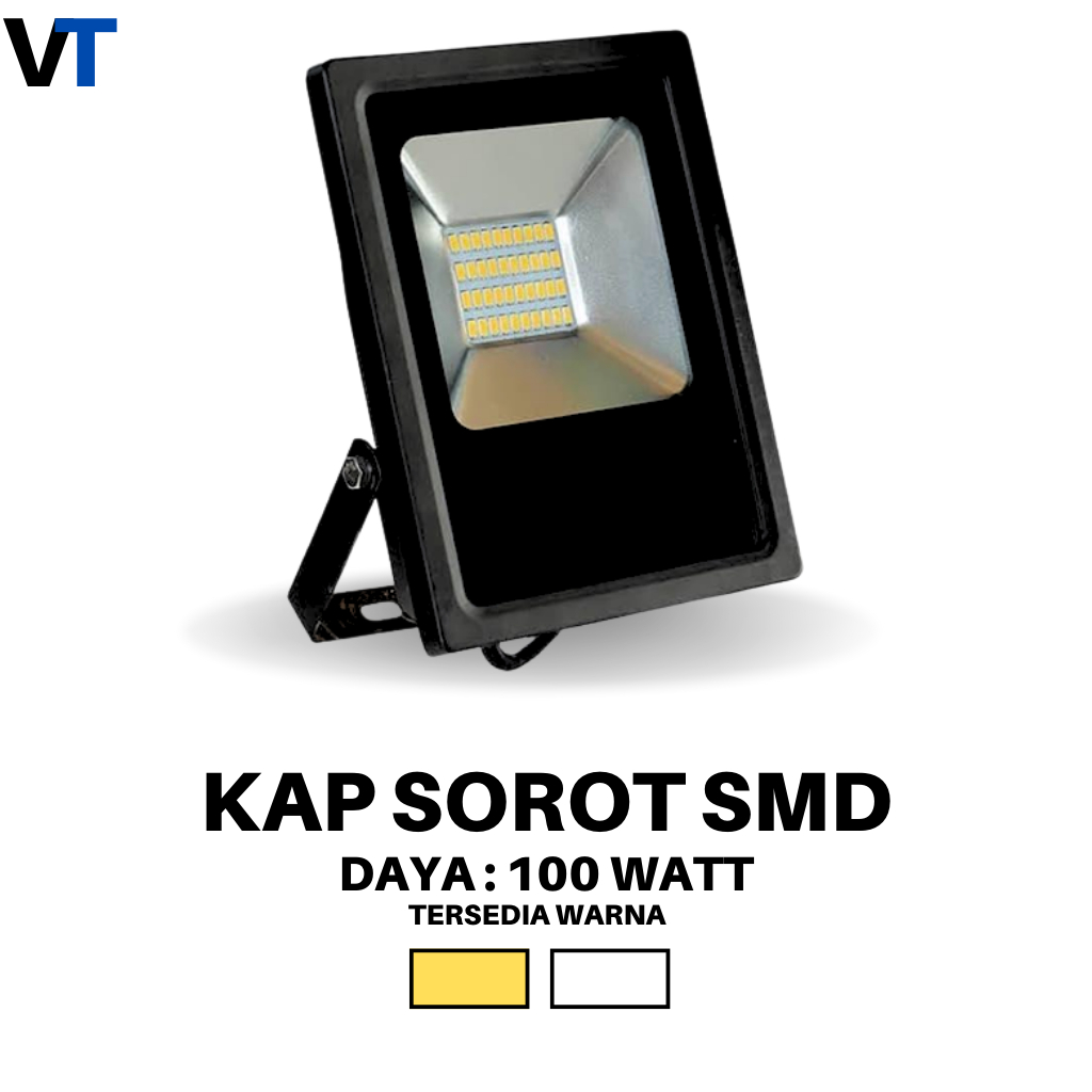 Lampu Kap Sorot SMD 100 Watt / Kap Sorot Led Model SMD / Lampu Sorot SMD / Lampu Tembak / Flood Lamp
