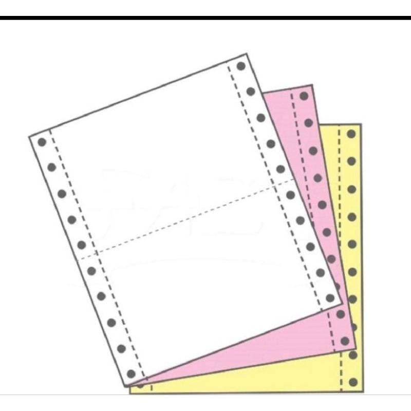 

kertas continous form 3 ply 9.5 x 11 1 dus