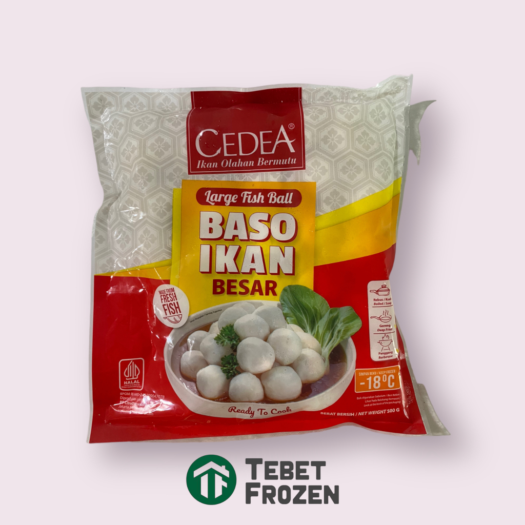 

CEDEA BASO IKAN BESAR 500GRAM - TEBET FROZEN