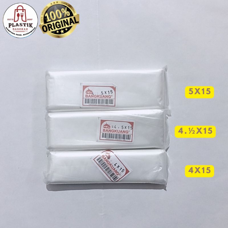 PLASTIK  ES LILIN /PLASTIK ES /PLASTIK PANJANG /PLASTIK BENGKUANG / PLASTIK ES 500