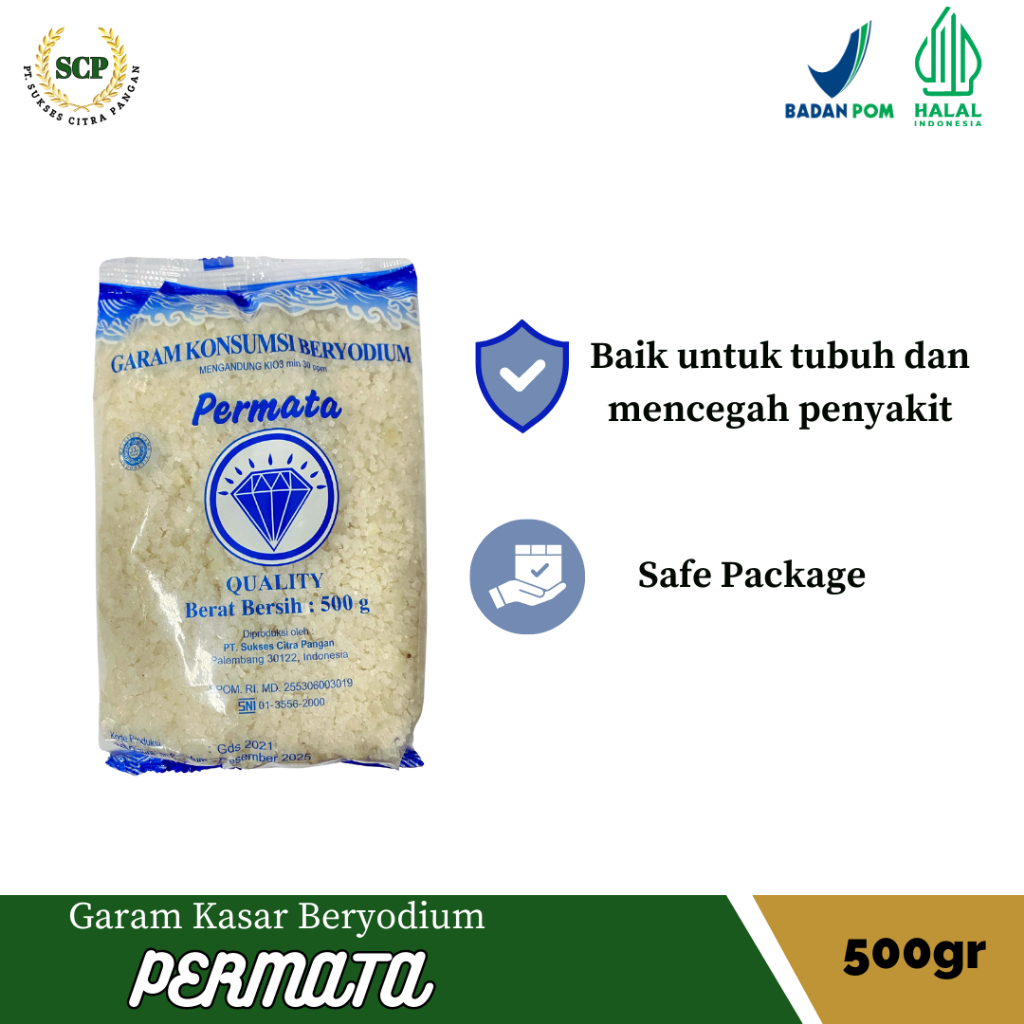 

Garam Kasar Beryodium 500Gr (HARGA GROSIR)
