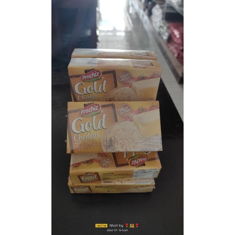 

Prochiz Gold/Keju Cheddar Prochiz 160gr/ Keju Batang Prochiz/Keju Chedar Olahan