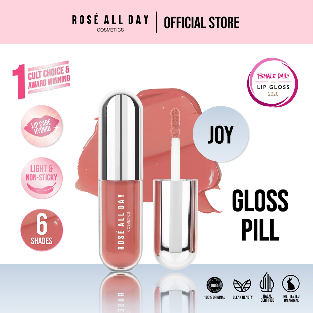 ROSE ALL DAY Lip Gloss Pill - Lipgloss