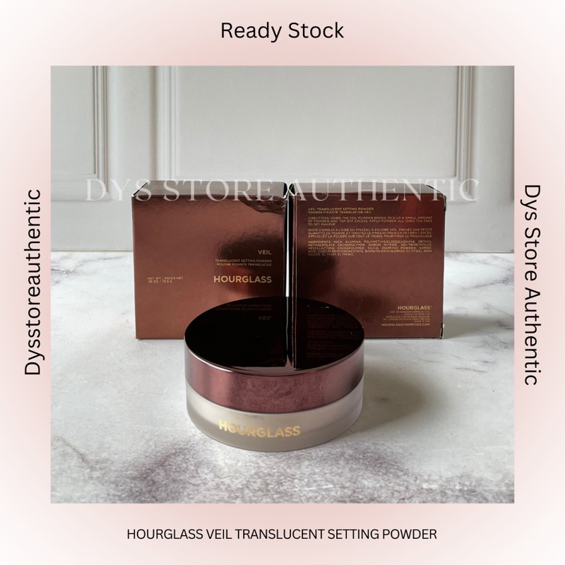 READY STOCK HOURGLASS VEIL TRANSLUCENT SETTING POWDER