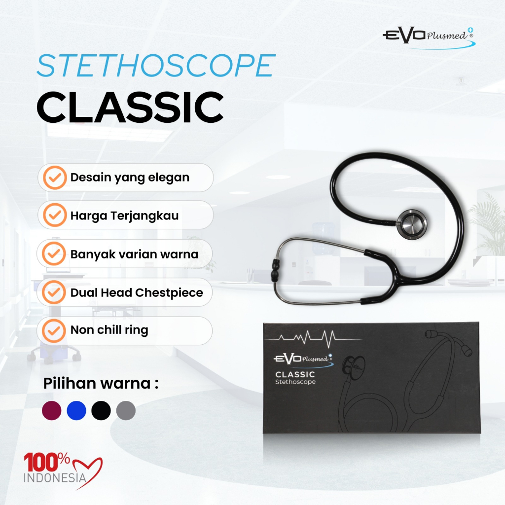 Evo Plusmed Stetoskop/Stethoscope  Cassic Anak