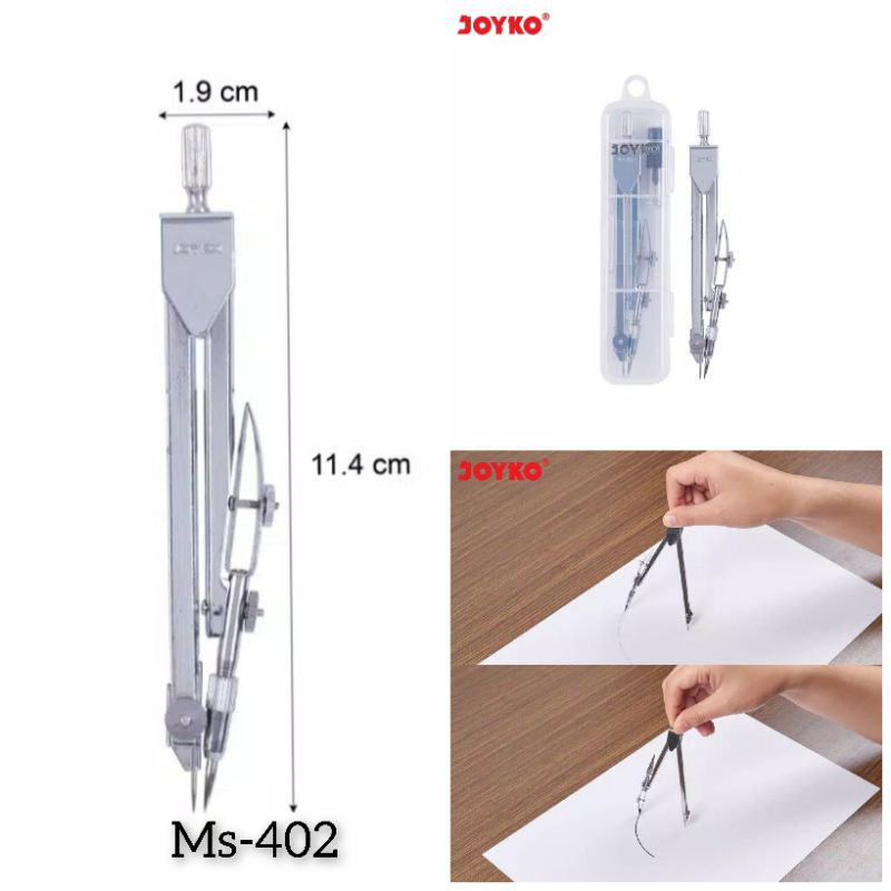 

Jangka Besi Joyko MS-402 ( Mirip Jangka Bofa )