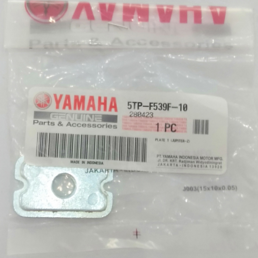 PLATE 1 (JUPITER-Z) / PELAT TUTUP SETELAN RANTAI / PLAT TAHANAN ANTING - JUPITER Z BURHAN ( 5TP-F539