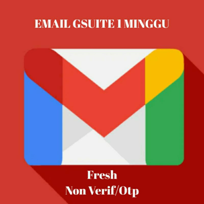 Gmail Gsuite Non Verif Aktif 1 Minggu