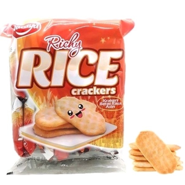 

NARAYA RICHY RICE 252gr KREKERS BERAS RICE CRACKERS RASA ASIN