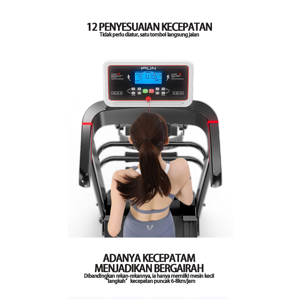 Alat Olahraga Treadmill Alat Fitness Treadmill SP126 Alat olahraga lari treadmill elektrik treadmill
