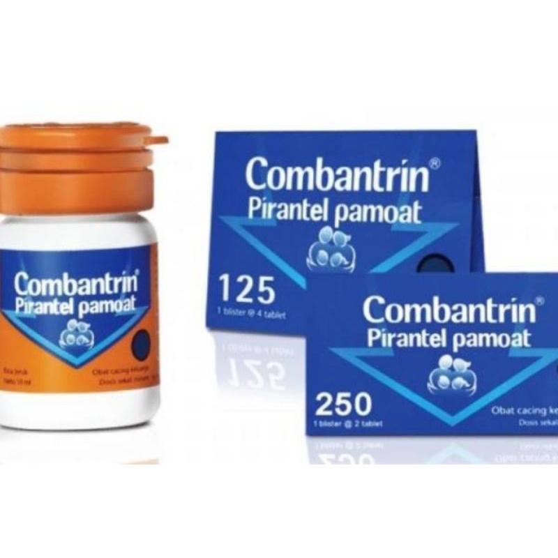 Combantrin | Combantrin tablet 250 | Combantrin tablet 125 | Combantrin Cair | Combantrin Sirup | Obat Cacing Combantrin | Kombantrin | Cobantrin | Obat Cacing Anak | Obat Cacing Dewasa