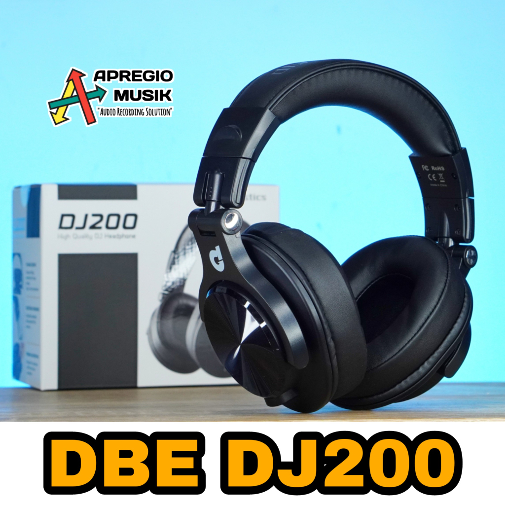 dbE DJ200 High Quality DJ Headphone