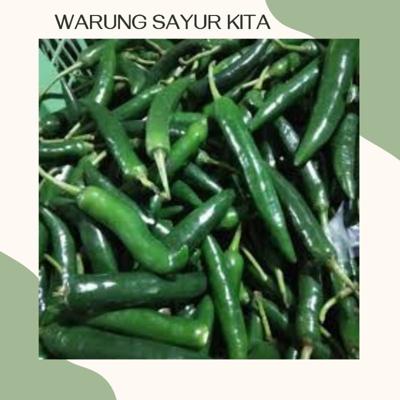 

Cabe Hijau Besar 250 Gram