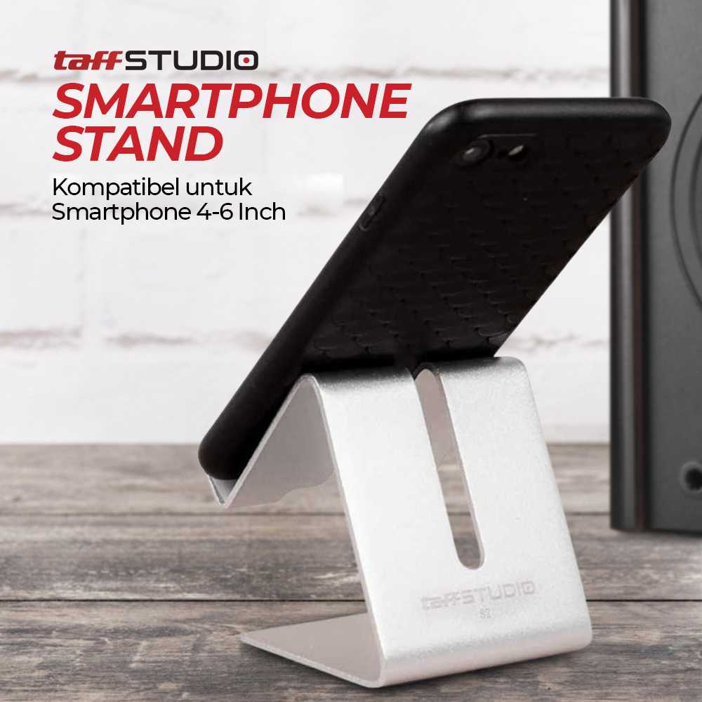 Stand Aluminium Untuk Smartphone - Holder Gaming Smartphone  4 - 6 inch