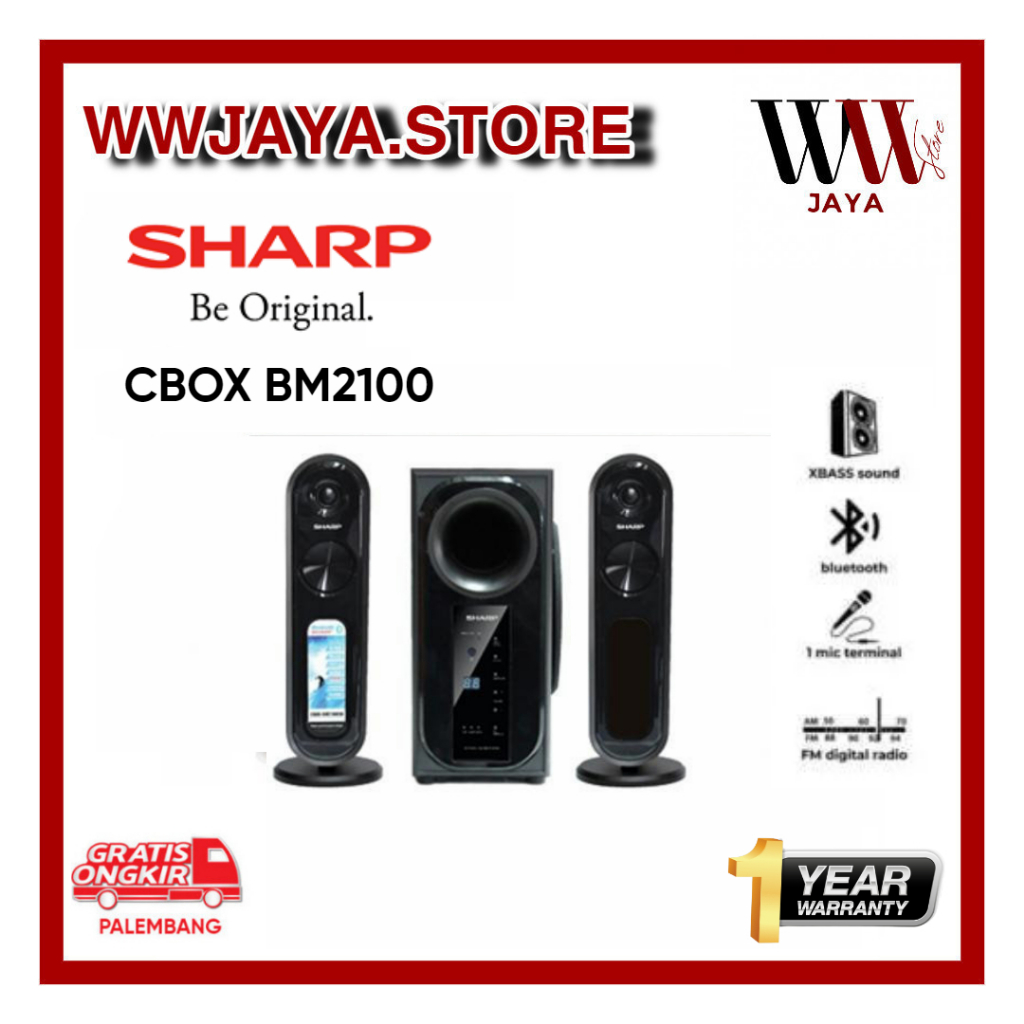 Speaker Bluetooth Sharp CBOX-BM2100 Speaker Sharp