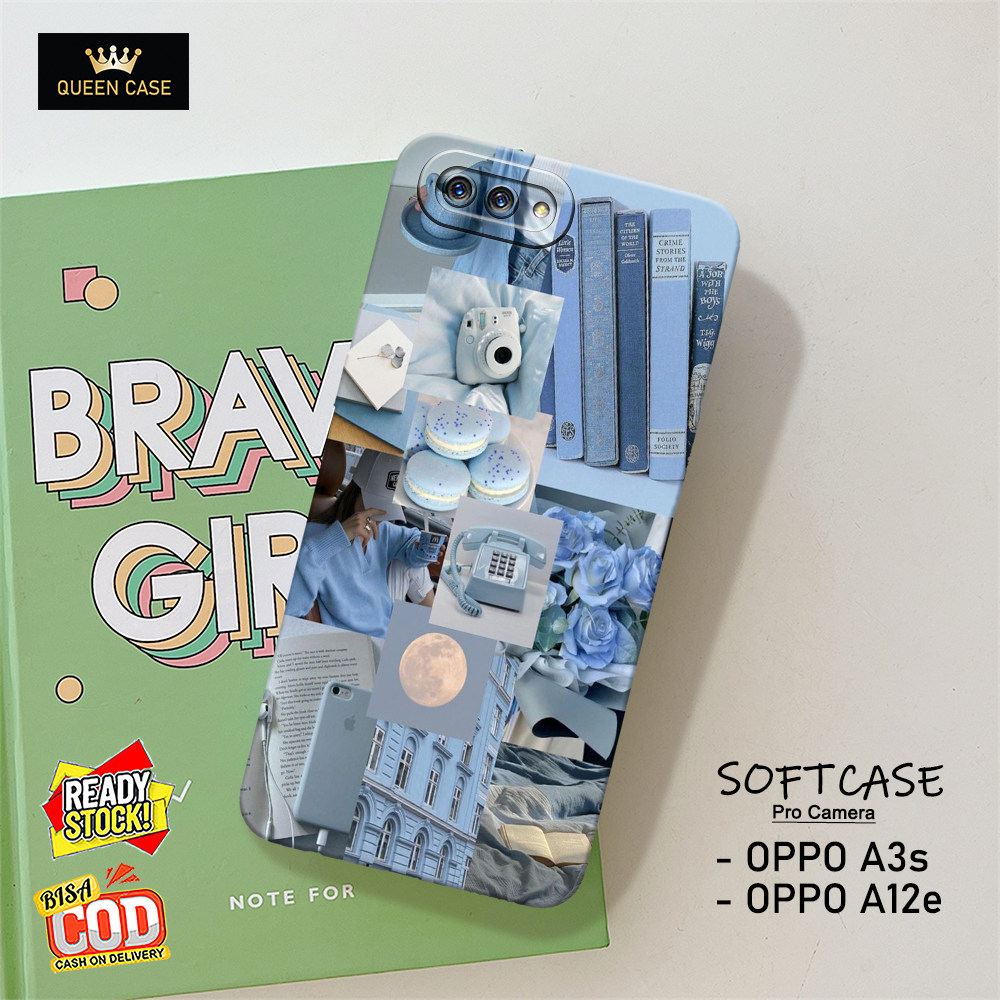 Case Hp Oppo A3S / Oppo A12E  Terbaru - Fashion Case Aesthetic - Casing Hp  Oppo A3S / Oppo A12E - A