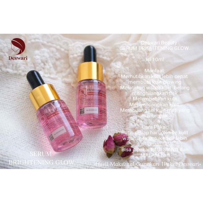 deswari skincare/ serum flek /Serum whitening Glow / serum Deswari / Deswari skincare
