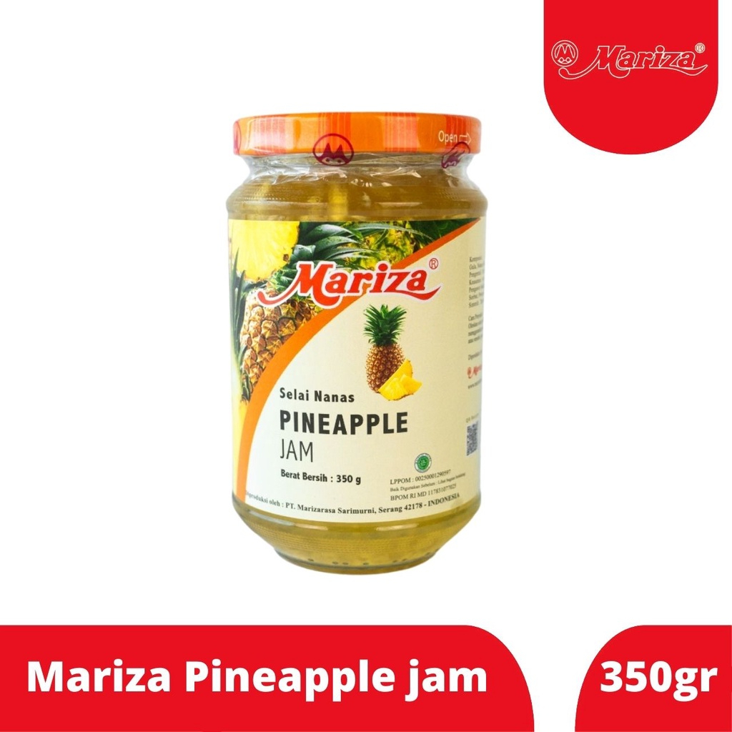 

JMN206 MARIZA PINEAPPLE JAM 350 GR