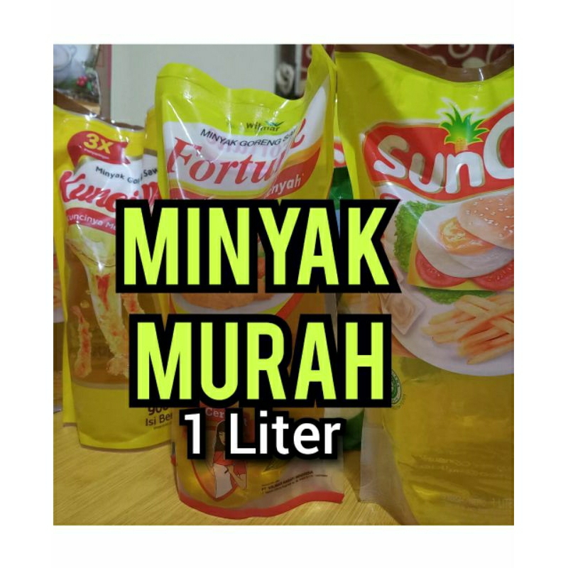 

MINYAK MURAH 1L