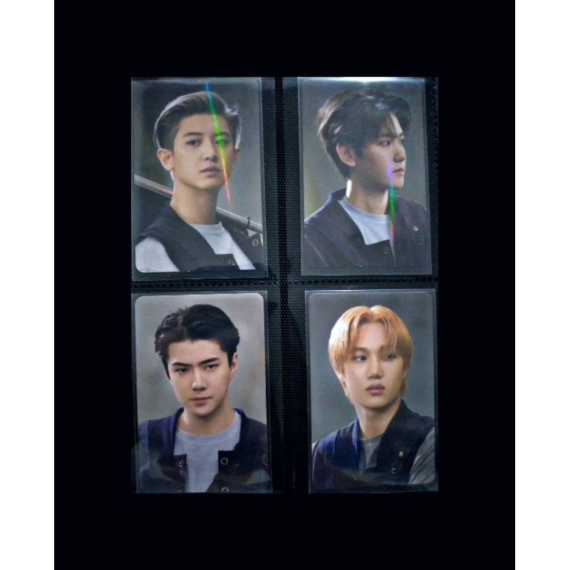 Photocard tiket Deco DFTF Baekhyun Chanyeol Sehun kai