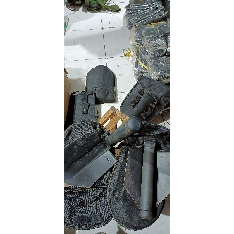 Pacul Cangkul Sekop Lipat Jatah TNI Multifungsi TNI